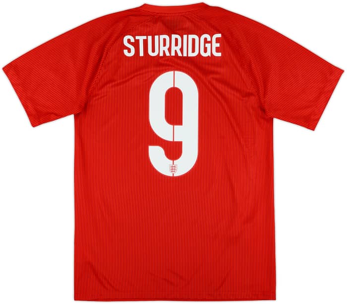 2014-15 England Away Shirt Sturridge #9 - 9/10 - (S)