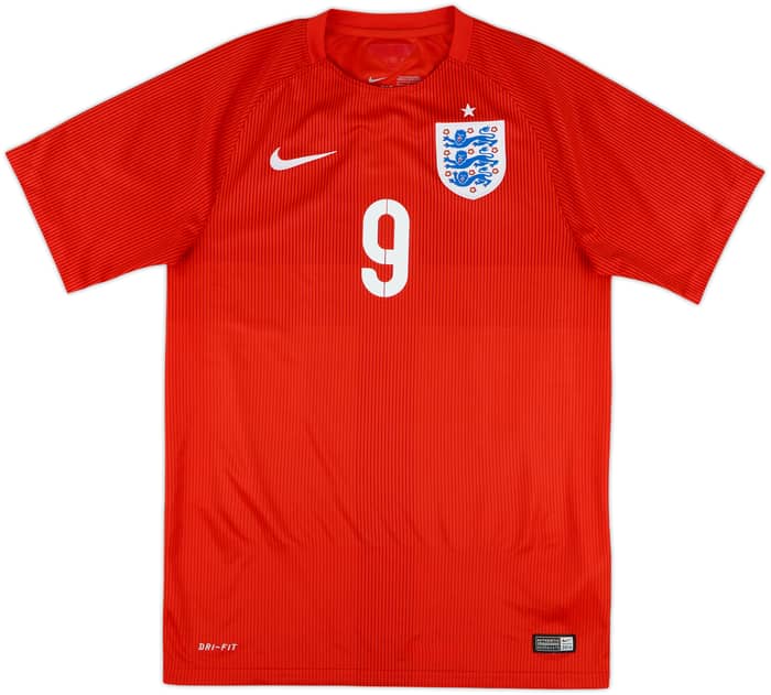 2014-15 England Away Shirt Sturridge #9 - 9/10 - (S)