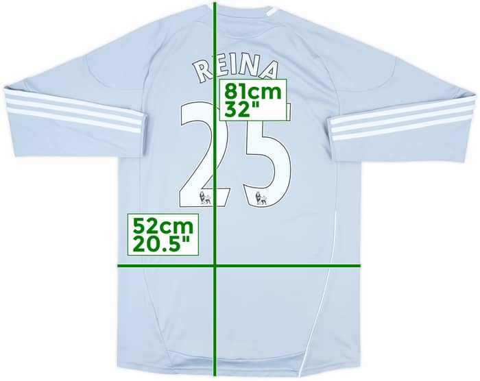 2010-12 Liverpool GK Shirt Reina #25 - 9/10 - (M)