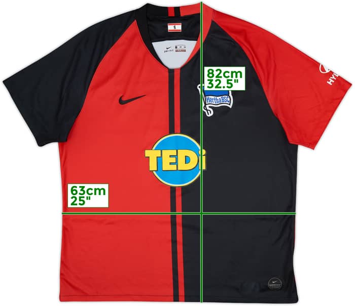 2019-20 Hertha Berlin Away Shirt - 10/10 - (XXL)