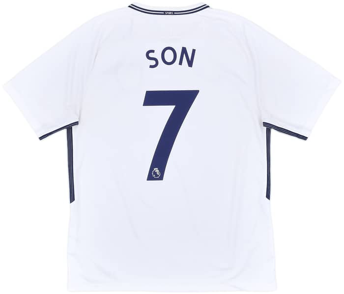 2017-18 Tottenham Home Shirt Son #7 - 9/10 - (L)