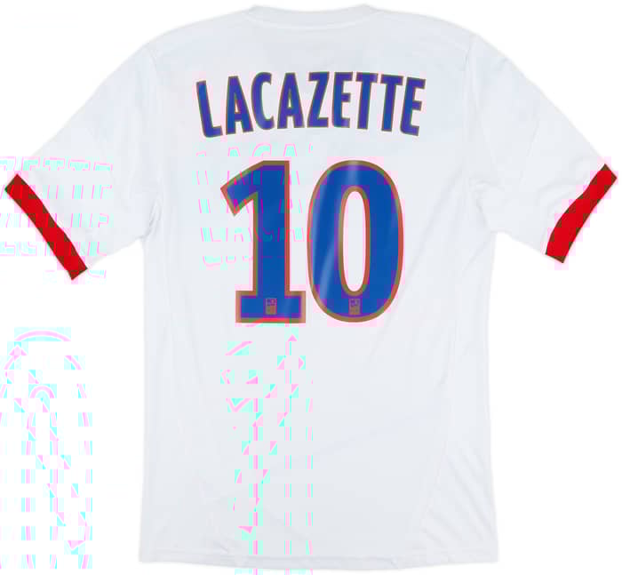 2012-13 Lyon Home Shirt Lacazette #10 - 10/10 - (S)