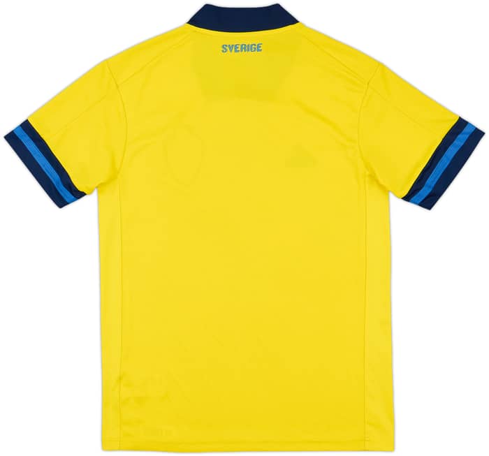 2020-21 Sweden Home Shirt - 9/10 - (S)