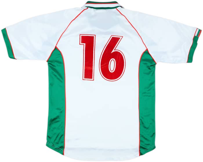 1998-00 Bulgaria Match Issue Home Shirt #16