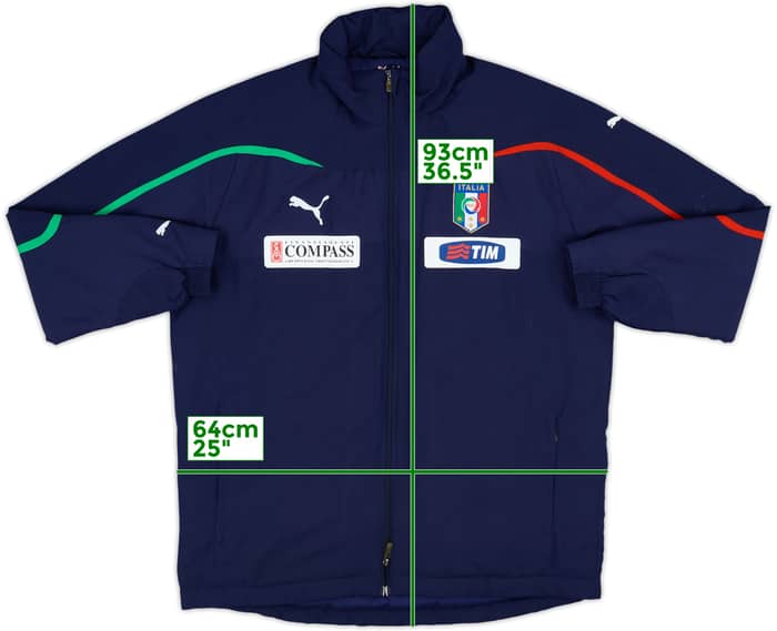 2010-12 Italy Puma Padded Bench Coat - 8/10 - (M)