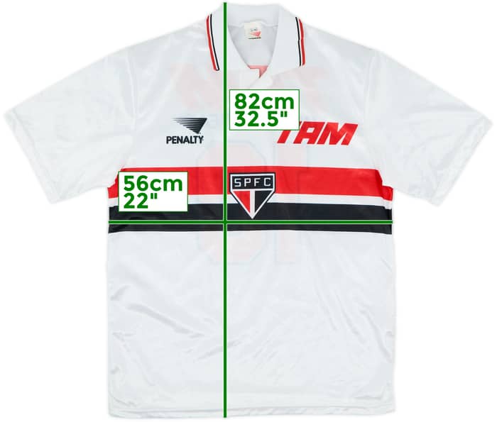 1993 Sao Paulo Home Shirt #10 - 9/10 - (L)