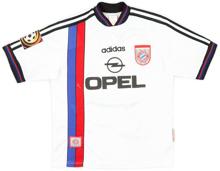 1996-98 Bayern Munich Signed Away Shirt Scholl #7 - 7/10 - (Y)