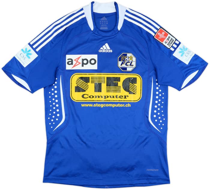 2008-09 Luzern Match Issue Home Shirt Ferreira #21