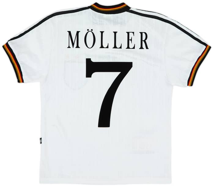 1996-98 Germany Home Shirt Moller #7 - 9/10 - (S)