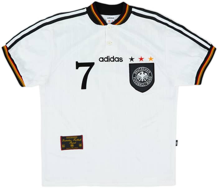 1996-98 Germany Home Shirt Moller #7 - 9/10 - (S)