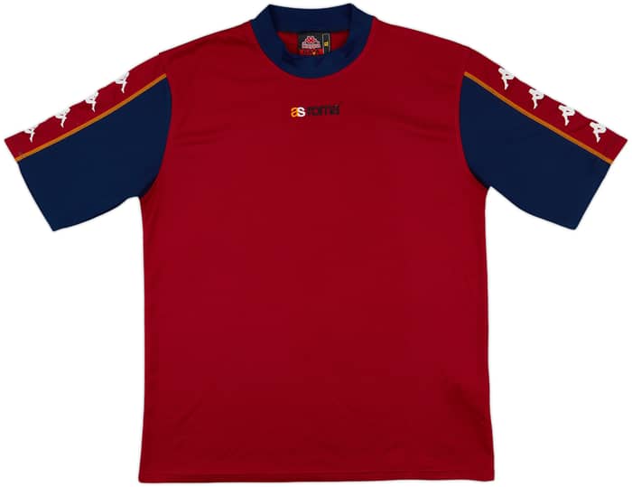 2000-01 Roma Kappa Training Shirt - 7/10 - (XL)