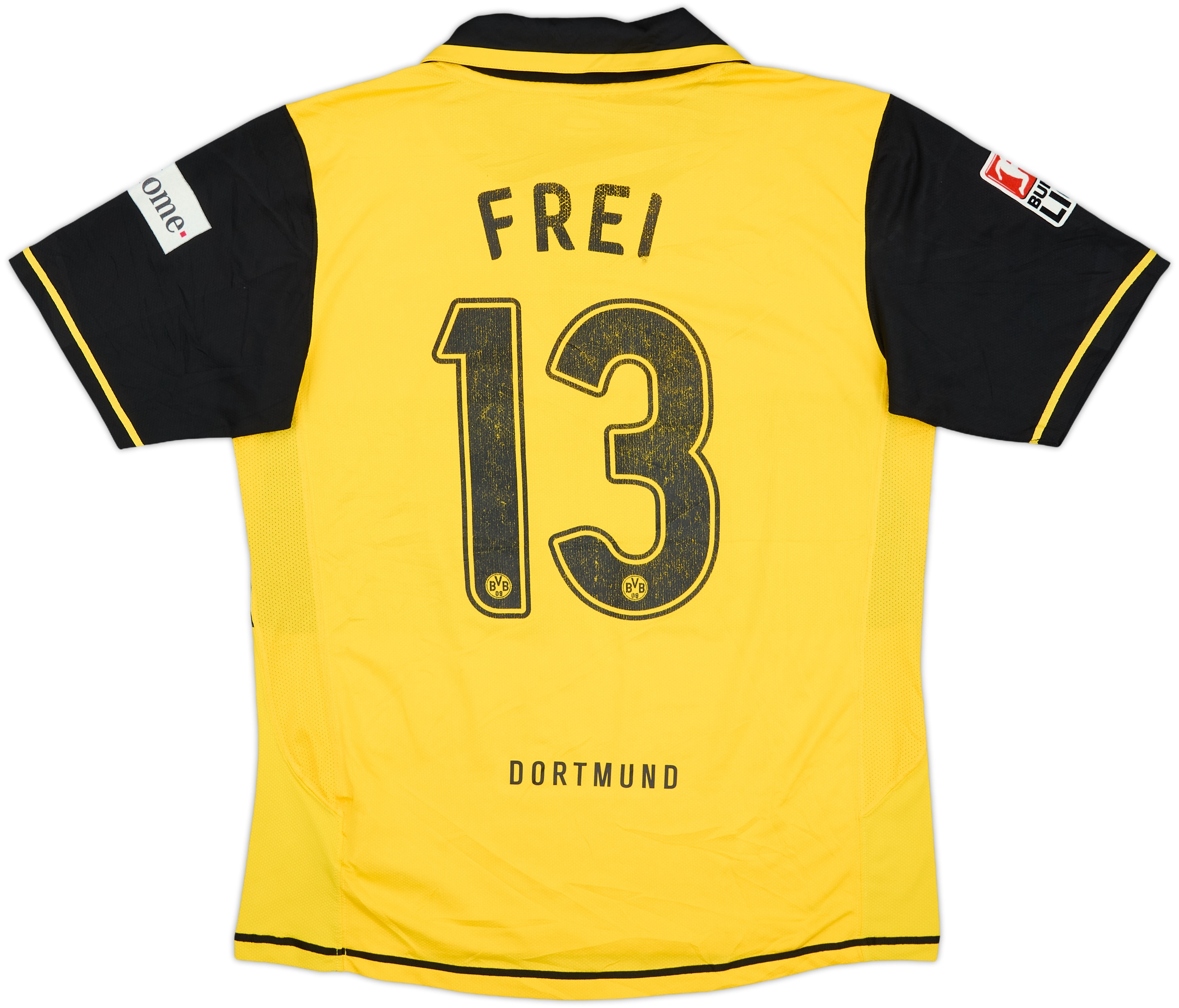 2007-08 Borussia Dortmund Home Shirt Frei #13 - 5/10 - (L)