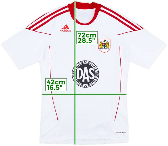 2010-11 Bristol City Away Shirt - 8/10 - (S)