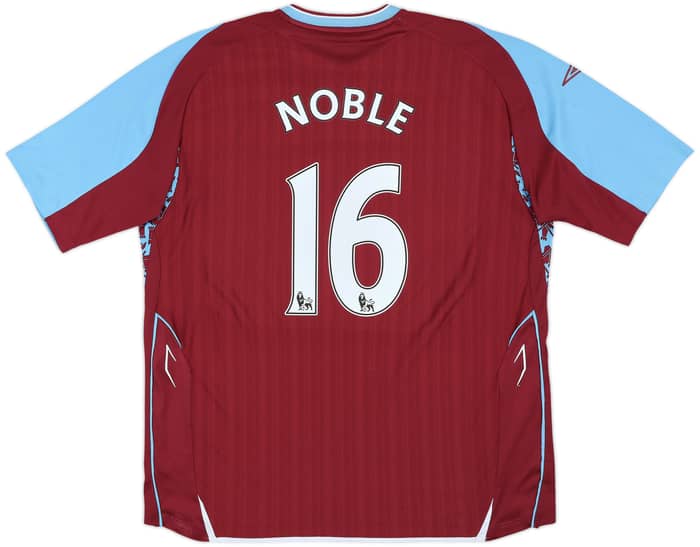 2007-08 West Ham Home Shirt Noble #16 - 6/10 - (XXL)