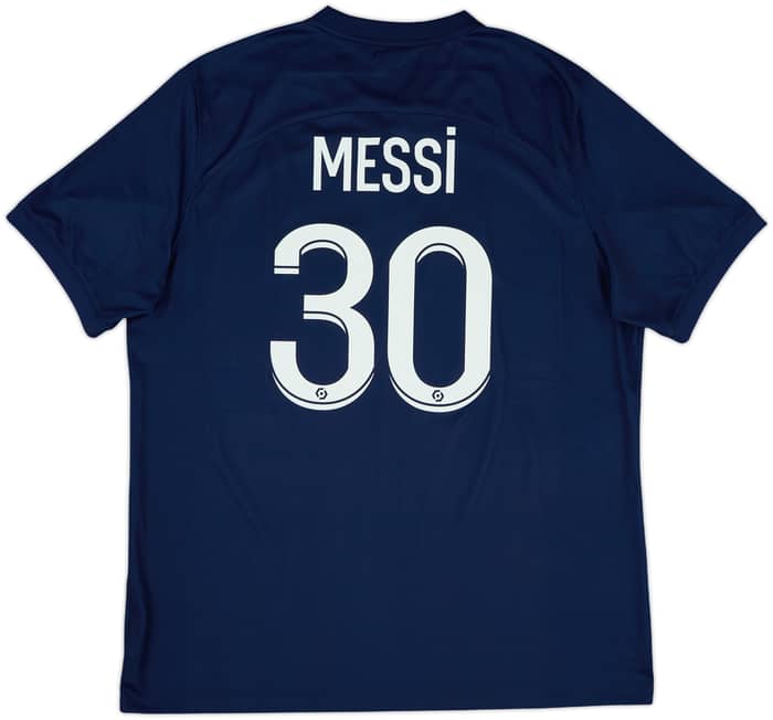 2022-23 Paris Saint-Germain Home Shirt Messi #30 - 10/10 - (XL)