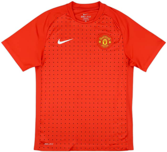 2011-12 Manchester United Nike Training Shirt - 7/10 - (S)