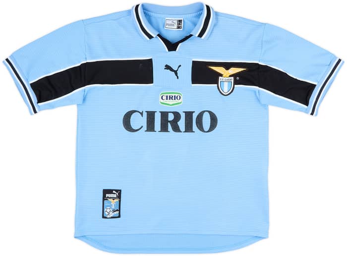 1998-00 Lazio Home Shirt Nesta #13 - 7/10 - (XL.Boys)