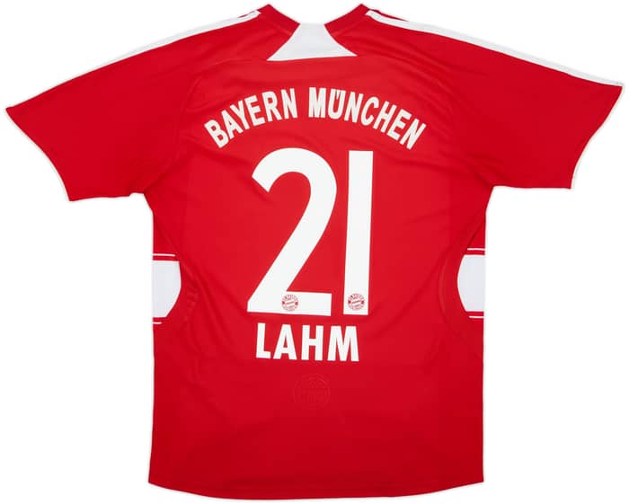 2007-08 Bayern Munich Home Shirt Lahm #21 - 6/10 - (M)