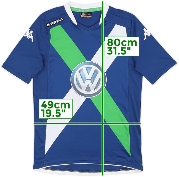 2014-15 Wolfsburg Third Shirt De Bruyne #14 - 6/10 - (S)