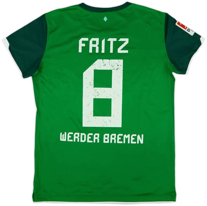 2010-11 Werder Bremen Home Shirt Fritz #8 - 5/10 - (Women's L)