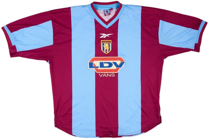 1999-00 Aston Villa Home Shirt Ehiogu #5 - 8/10 - (L)