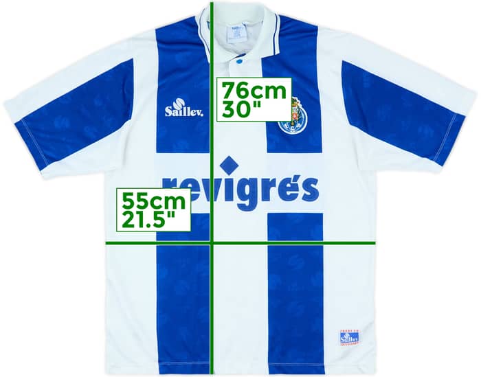 1995-96 Porto Saillev Home Shirt - 9/10 - (XL)