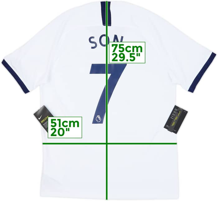 2019-20 Tottenham Home Shirt Son #7 (M)