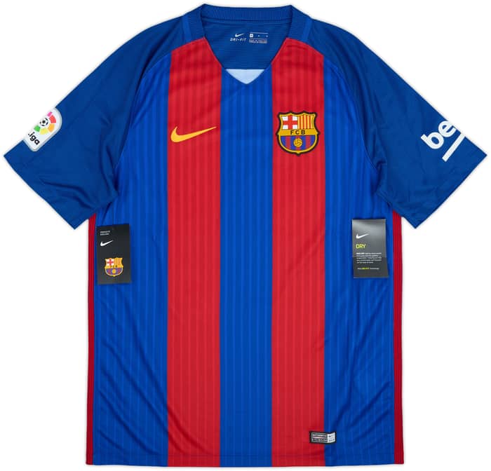 2016-17 Barcelona Home Shirt Neymar Jr #11 (M)