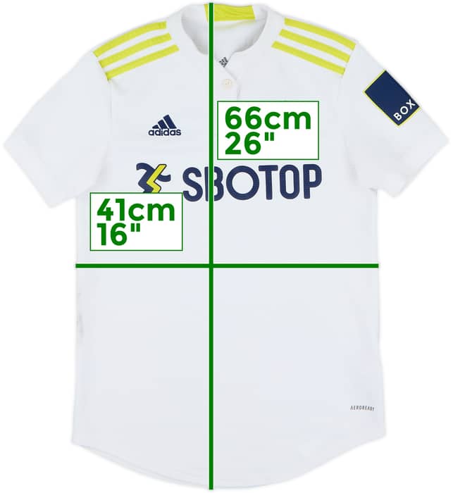 2021-22 Leeds United Home Shirt - 7/10 - (Women's XS)