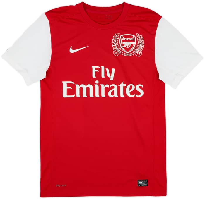 2011-12 Arsenal Home Shirt Arteta #8 - 10/10 - (S)