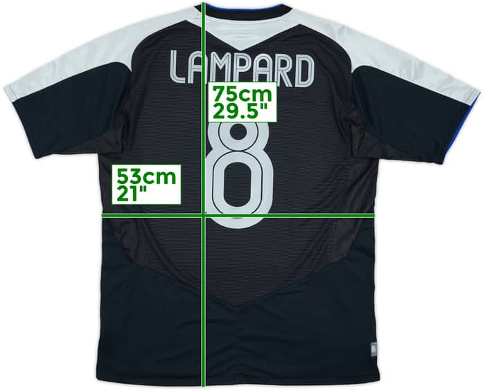 2004-05 Chelsea Away Shirt Lampard #8 - 6/10 - (L)