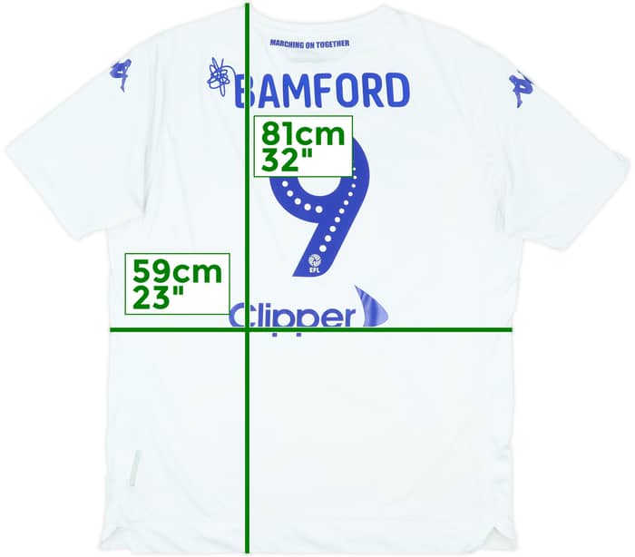 2018-19 Leeds United Home Shirt Bamford #9 - 6/10 - (XXL)