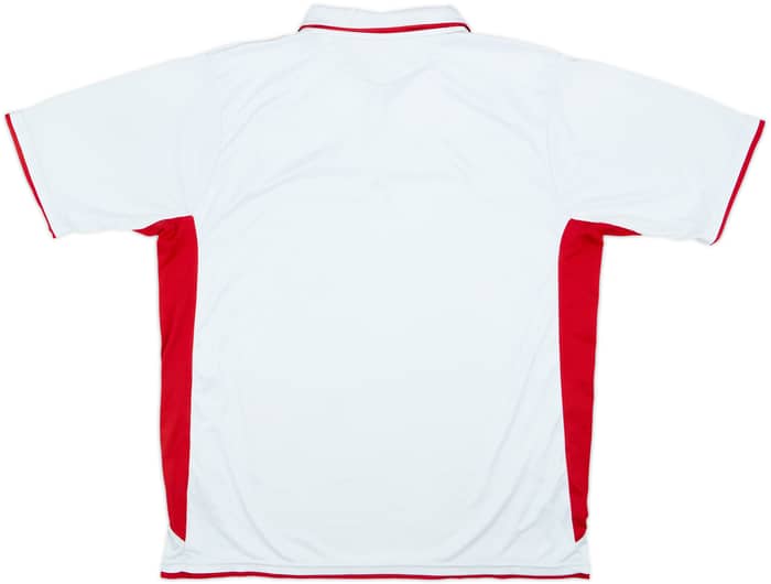 2007-09 England Umbro 1/4 Zip Polo Shirt - 6/10 - (L)