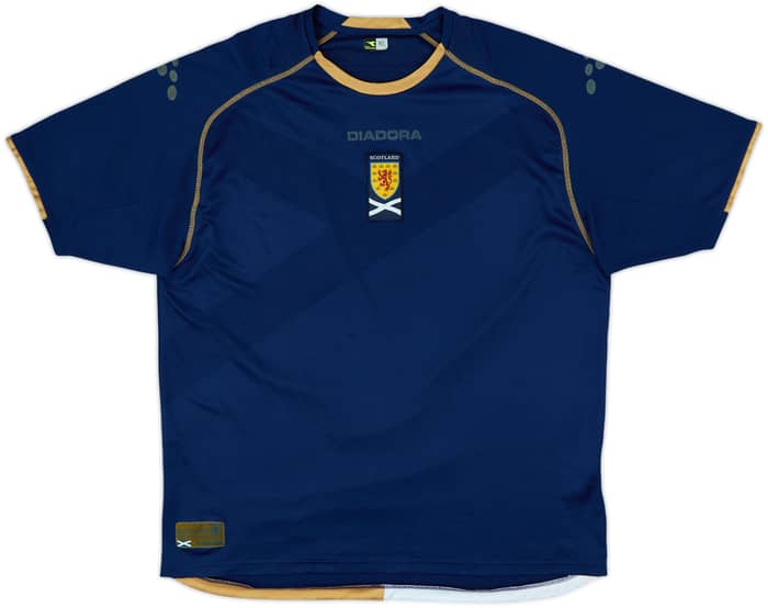2007-08 Scotland Home Shirt - 6/10 - (XL)