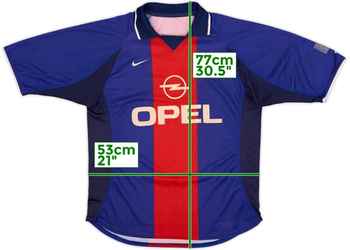 2000-01 Paris Saint-Germain Home Shirt - 5/10 - (L)