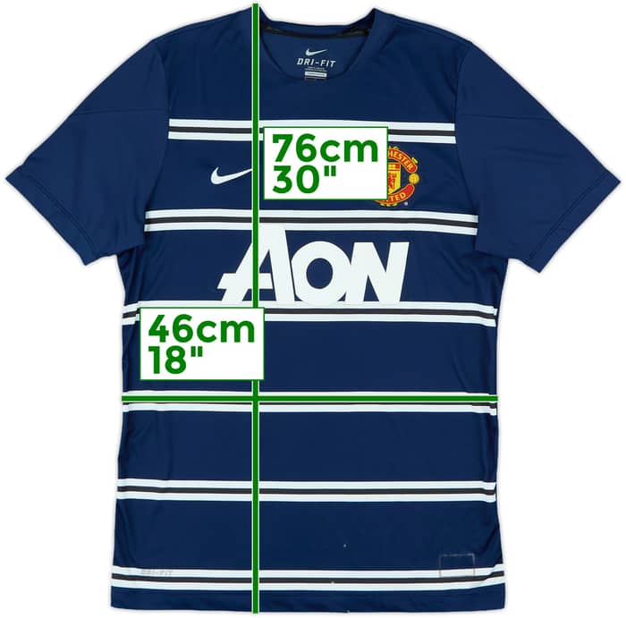 2013-14 Manchester United Staff Issue Nike Training Shirt MG - 5/10 - (M)