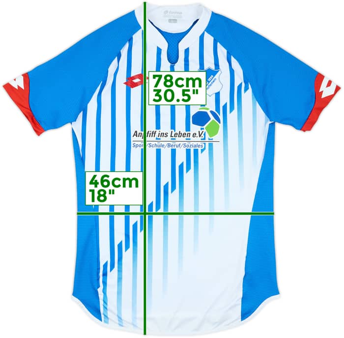 2015-16 Hoffenheim Match Issue Home Shirt #17