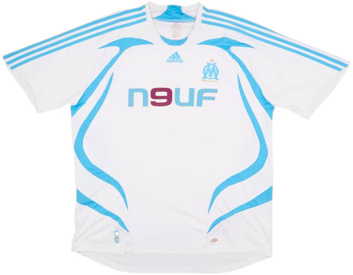 2007-08 Olympique Marseille Home Shirt Valbuena #28 - 7/10 - (XXL)