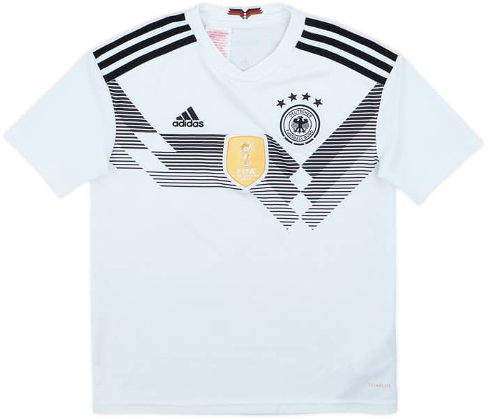 2018-19 Germany Home Shirt - 10/10 - (M.Boys)
