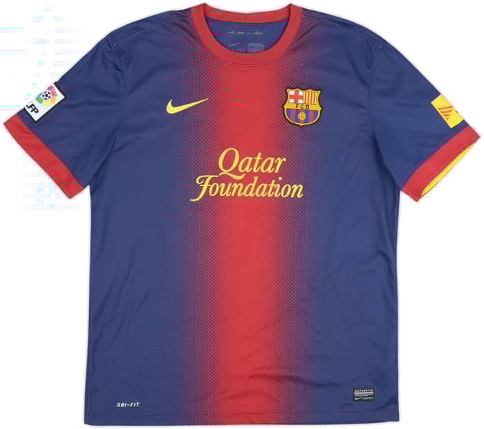 2012-13 Barcelona Camiseta Local Messi #10 - 8/10 - (L)