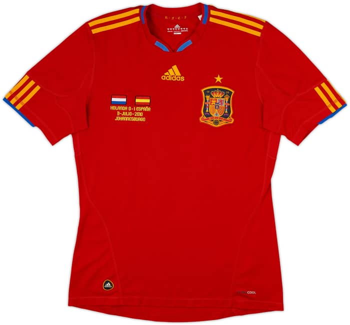 2009-10 Spain 'Campeones' Home Shirt - 10/10 - (M)
