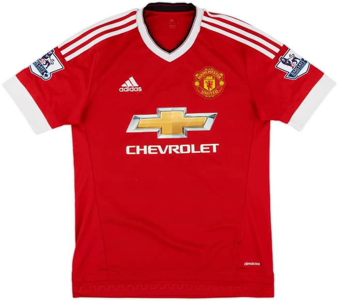2015-16 Manchester United Home Shirt Mata #8 - 8/10 - (S)