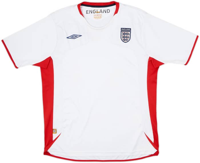 2006-07 England Umbro Training Shirt - 7/10 - (L)