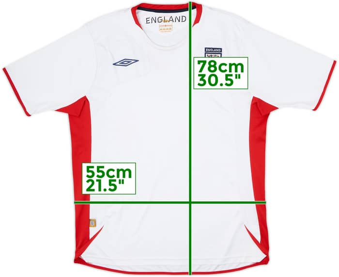 2006-07 England Umbro Training Shirt - 7/10 - (L)