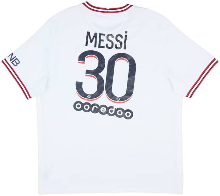 2021-22 Paris Saint-Germain Fourth Shirt Messi #30 - 6/10 - (XL)
