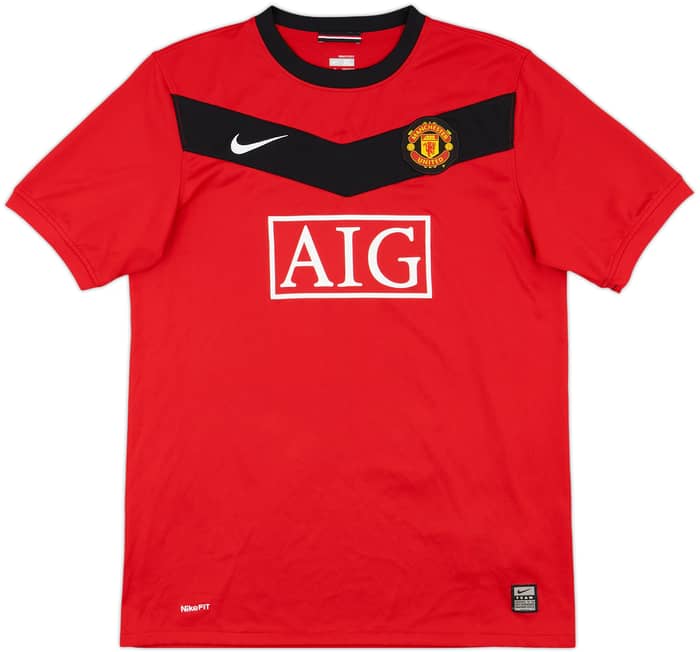 2009-10 Manchester United Home Shirt Rooney #10 - 10/10 - (XL.Boys)