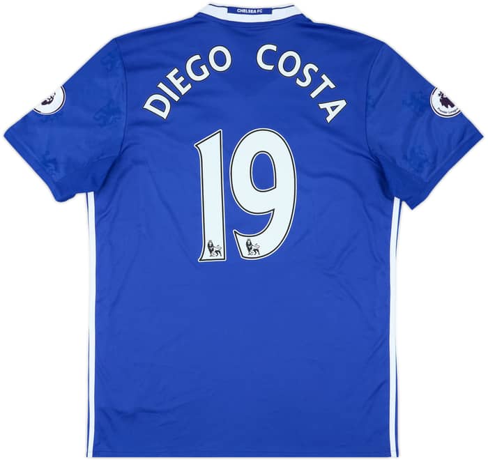 2016-17 Chelsea Home Shirt Diego Costa #19 - 8/10 - (L)