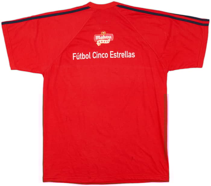 2000-01 Spain adidas Player Issue Cotton Tee - 6/10 - (L)