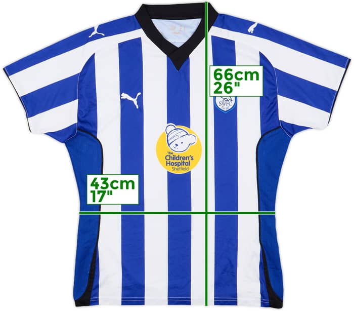 2009-10 Sheffield Wednesday Home Shirt - 8/10 - (XL.Boys)