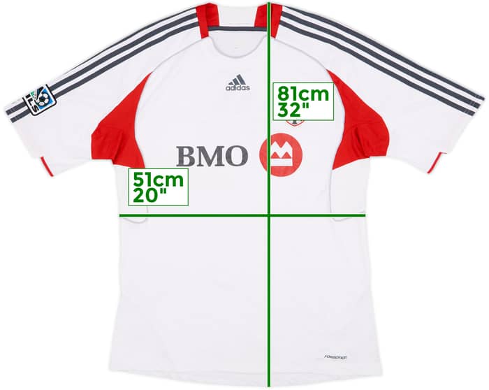 2010 Toronto FC adidas Formotion Training Shirt - 8/10 - (XL)